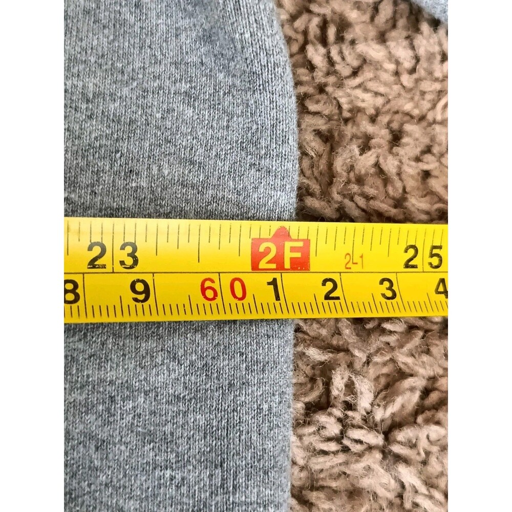 Armani Exchange Pullover Sweatshirt Half Zip Gray Pockets Men's 2XL - Picture 6 of 7